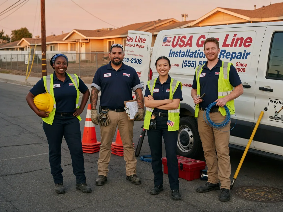 Gas Line Installation company in Bryant, IA